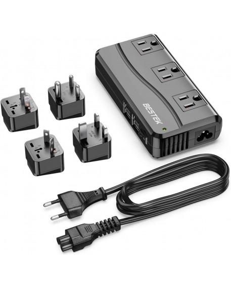 BESTEK Universal 100-220V to 110V Voltage Converter 250W